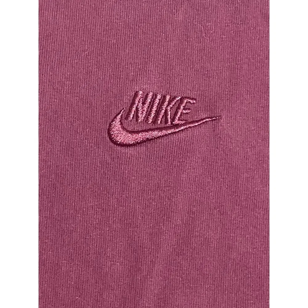 Nike Sportswear Premium Essentials Mens XL Burgundy Long Sleeve Tee pre owned